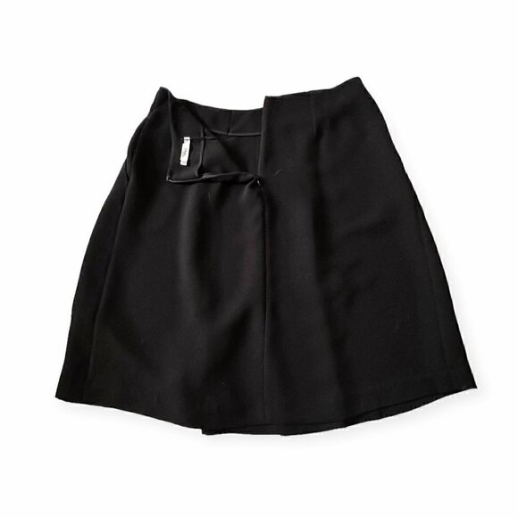 Vince Inverted pleat skirt, Black, Size 12, New - Picture 5 of 12